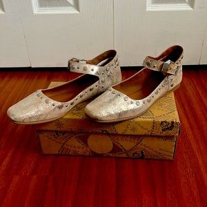 Size 39 - Champagne Color - Free People, Mystic Mary Jane Flat